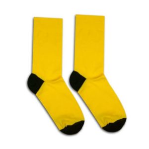 Ponožky Basic žlté