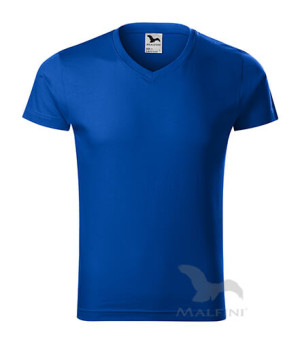 Slim Fit V-neck Tričko pánske - Reklamnepredmety