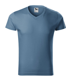 Slim Fit V-neck Tričko pánske - Reklamnepredmety