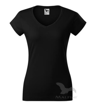 Fit V-neck Tričko dámske - Reklamnepredmety