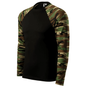 Camouflage LS Tričko unisex - Reklamnepredmety