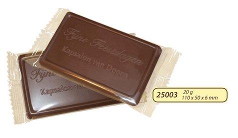 Reklamná čokoláda s logom