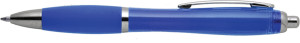 Plastové guľôčkové pero, farebná hlaveň, - Reklamnepredmety