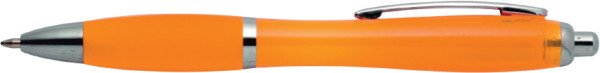 Plastové guľôčkové pero, farebná hlaveň,