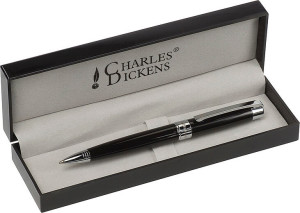 Kovové pero Charles Dickens