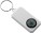 Plastový držiak na kľúče, kompas, biely - plastic-key-holder-compass-white-2540-02-hd - variant 