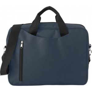 Taška na laptop z polyesteru (600D), modrá - Reklamnepredmety