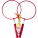 Badminton set - 7867-08 - variant Gi 7867-08