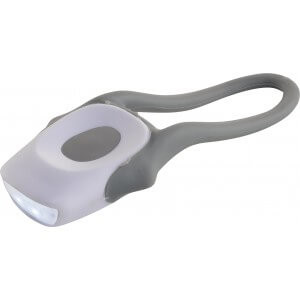 Plastové svetlo na bicykel s dvoma LED,