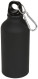 Matná športová fľaša Oregon 400 ml s karabínkou - 10055900 - variant