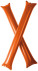 Nafukovacie tyčinky Cheer, 2 ks, pre oslavy či šport - 10250608 - variant