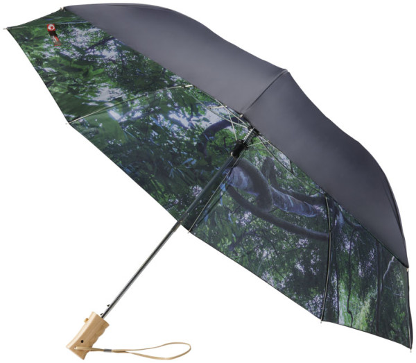 23 "automatický, 2 sekční dáždnik lesné nebo