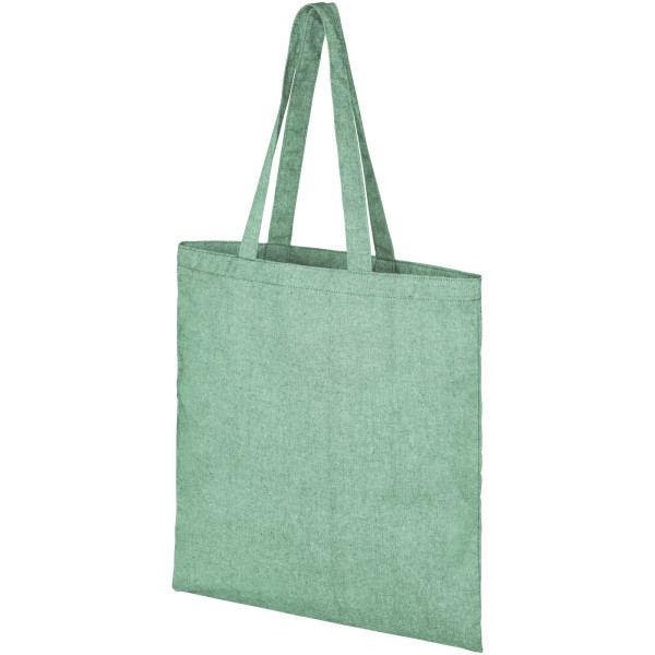 Pheebs nákupná taška zo zmesi recyklovanej bavlny a polyesteru 150 g/m²