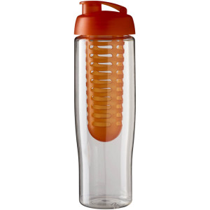 Športové fľaša s infuzérem a vyklápacím viečkom H2O Tempo® 700 ml - Reklamnepredmety