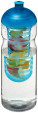 Reklamnepredmety Športové fľaša s infuzérema kupolovitým viečkom H2O Base® 650 ml