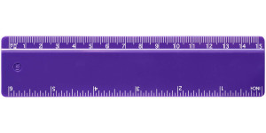 Plastové pravítko 15 cm Renzo - Reklamnepredmety