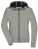 JN1145 Ladies` Hooded Softshell Jacket - JN1145_Light-Grey_Black - variant Ls 1000271627