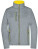 JN1147 Ladies` Softshell Jacket - JN1147_Dark-Melange_Yellow - variant Ls 1000271711