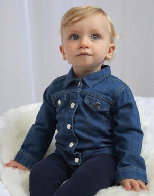 Džínsová bunda pre bábätká Baby Rocks - Reklamnepredmety