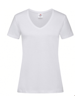 Dámske tričko Classic-T V-Neck Women - Reklamnepredmety