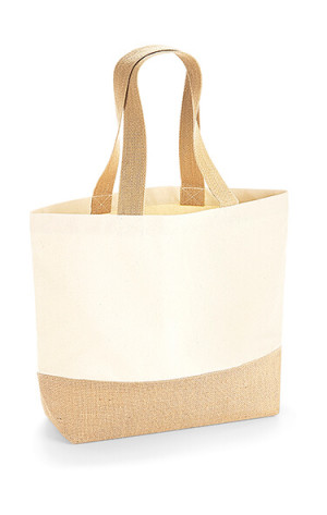 Jute Base Canvas Tote