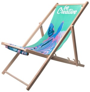 Mandalay skladacie ležadlo - Reklamnepredmety
