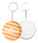 KeyBadge Mini prívesok na kľúče gombík - AP718216 - variant Ap 718216