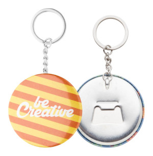KeyBadge Bottle prívesok na kľúče s plackou