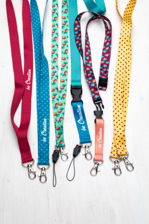 Subyard Double lanyard so sublimáciou na zákazku