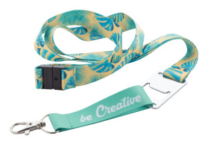 Subyard Drink Safe lanyard sa sublimáciou na zákazku