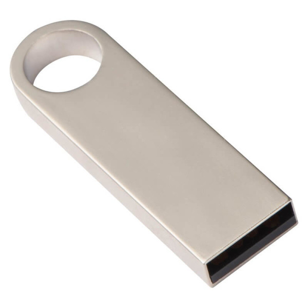 Kovový USB kľúč karabínkou 8 GB