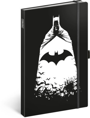 Notes Batman, linajkovaný, 13 × 21 cm - Reklamnepredmety