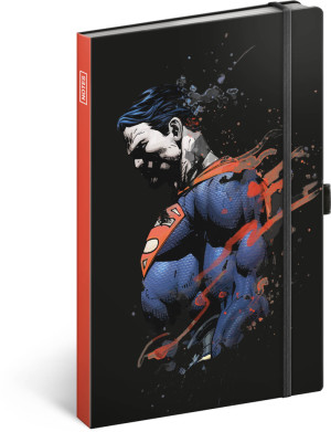 Notes Superman, linajkovaný, 13 × 21 cm - Reklamnepredmety