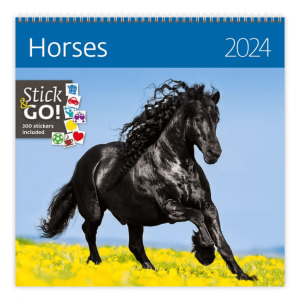 Kalendár Horses - Reklamnepredmety