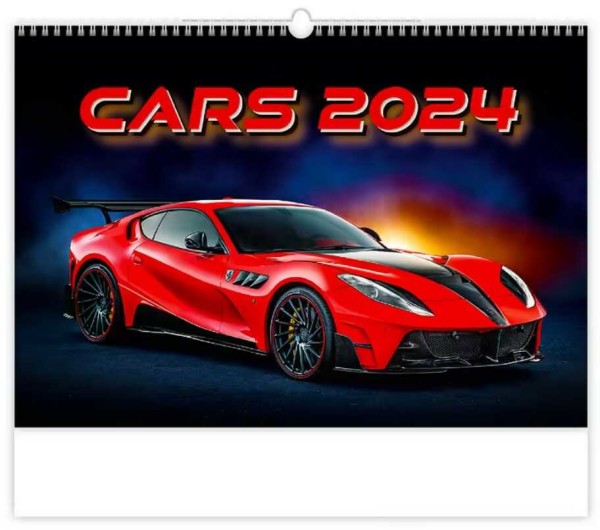 Nástenný kalendár Cars