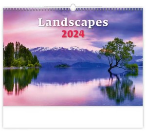 Nástenný kalendár Landscapes - Reklamnepredmety