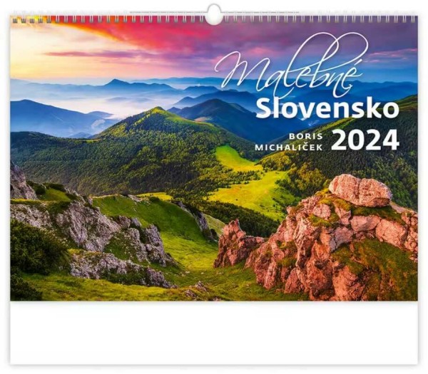Nástenný kalendár Malebné Slovensko