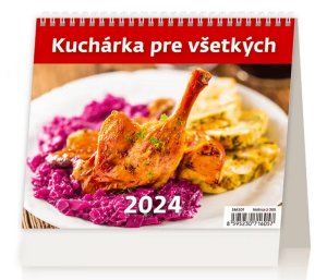 Stolný kalendár Kuchárka pre všetkých - Reklamnepredmety