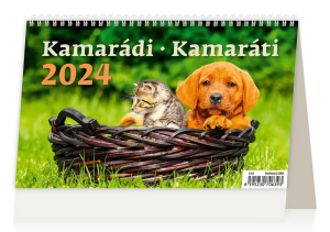 Stolový kalendár Kamaráti - Reklamnepredmety