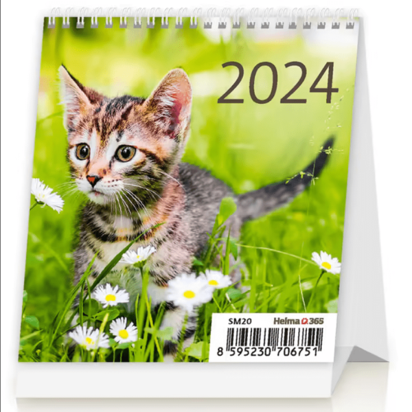 Stolový kalendár Mini Kittens