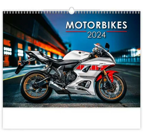 Nástenný kalendár Motorbikes