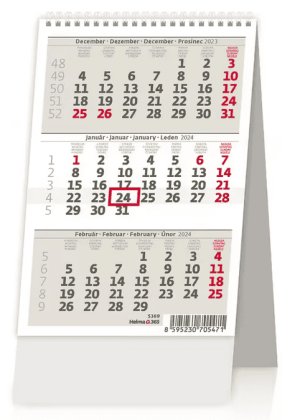 MINI Trojmesačný kalendár - Reklamnepredmety