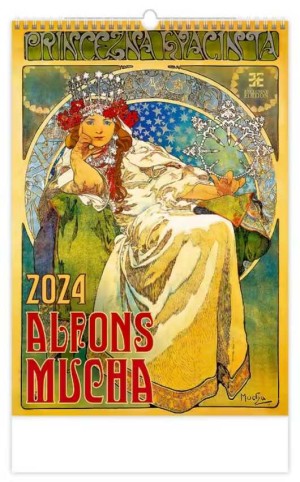 Nástenný kalendár Alfons Mucha - Reklamnepredmety