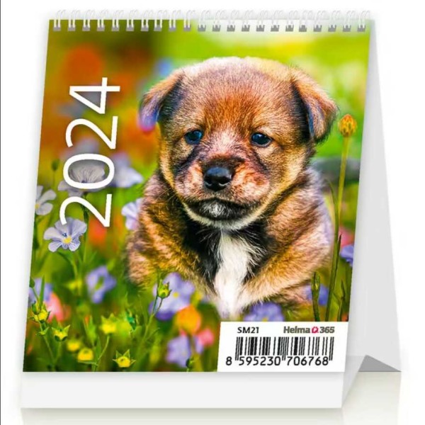 Stolový kalendár Mini Puppies