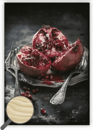 Drevený obraz Food Art