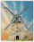 Drevený obraz Windmill - mlyn - variant
