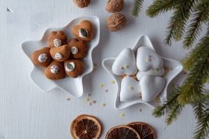 Jokkmokk Vianočná porcelánová miska
