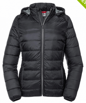 Dámska bunda Ladies` Hooded Nano Jacket - Reklamnepredmety