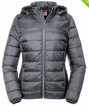 Dámska bunda Ladies` Hooded Nano Jacket - Reklamnepredmety