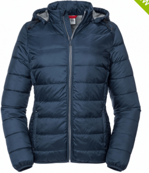 Dámska bunda Ladies` Hooded Nano Jacket - Reklamnepredmety